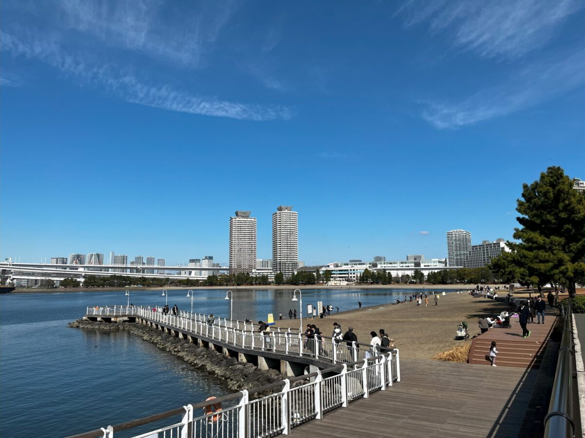 2024年11月上旬のデックス東京ビーチ駐車場の混雑状況